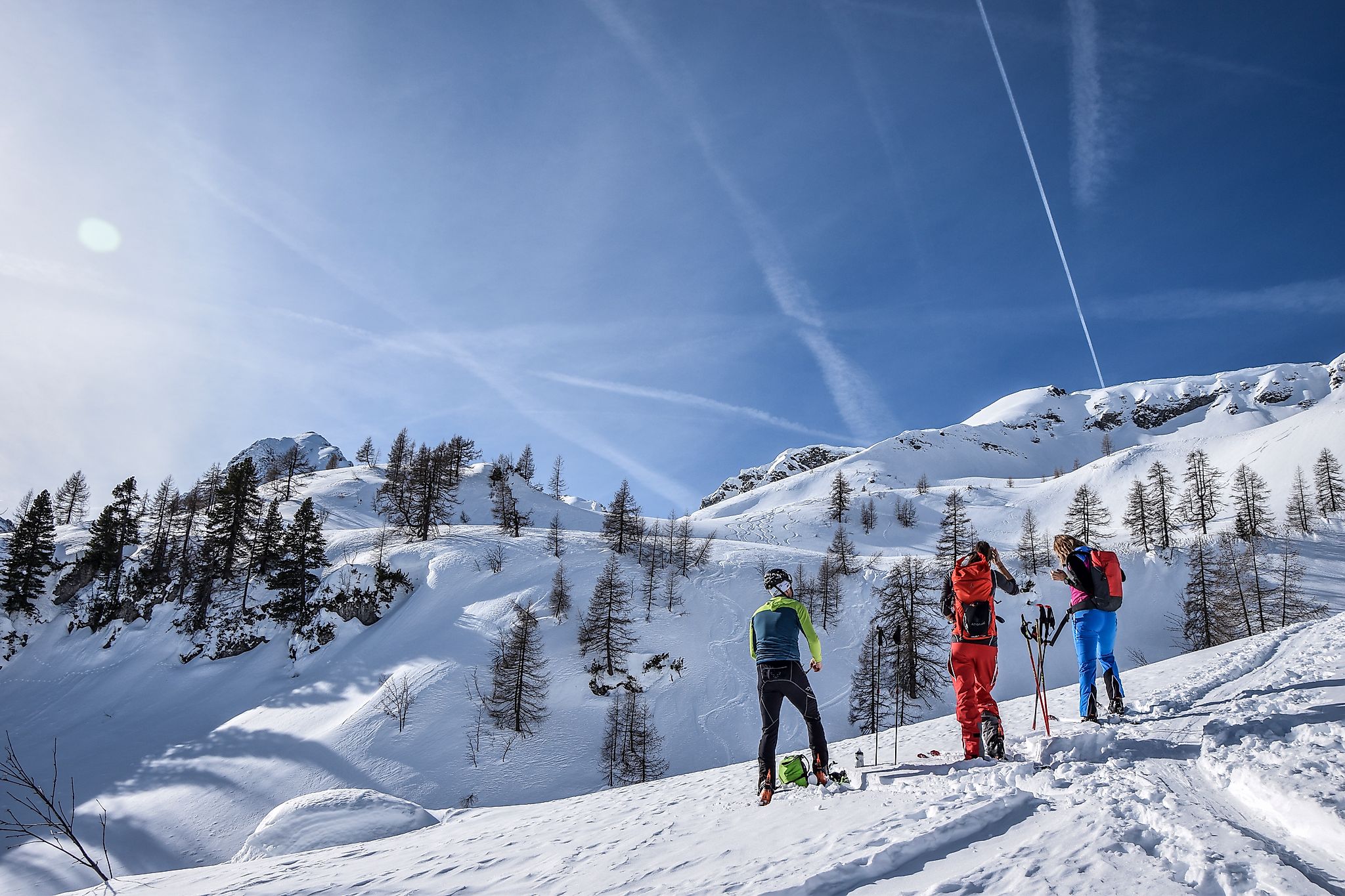 <p>Great ski tour to the Liebeseck. A pleasure for outdoor fans</p>