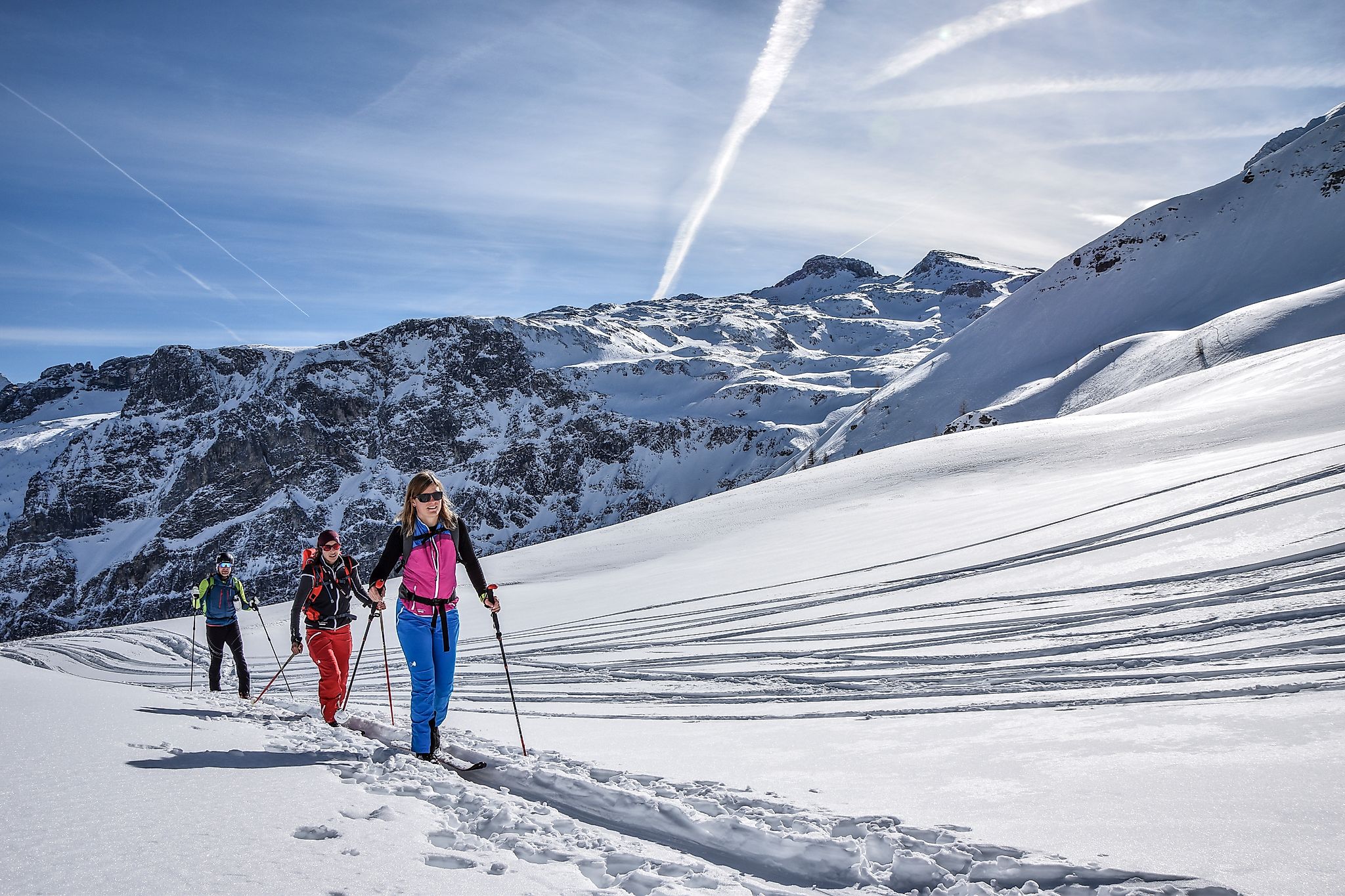 <p>Beautiful ski tour up to the Liebeseck in Flachauwinkl. A real highlight</p>