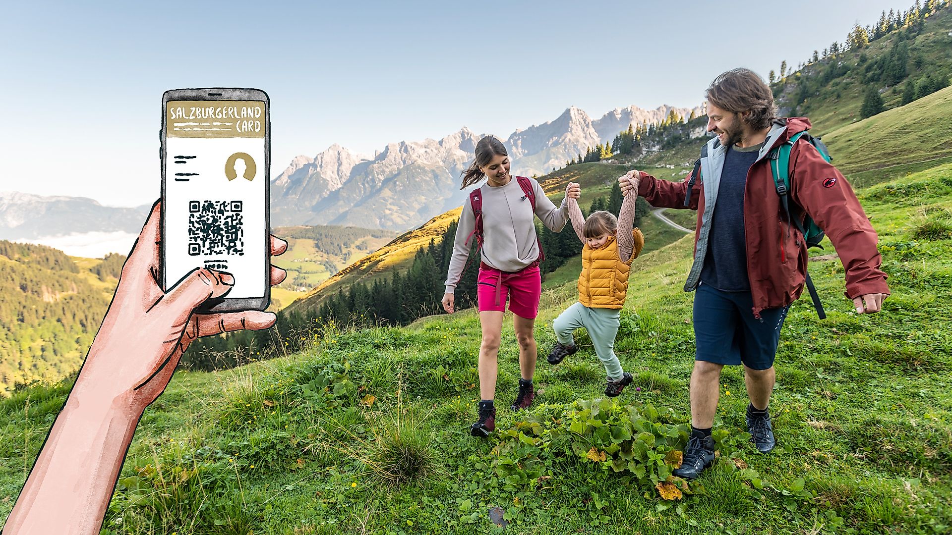 <p>Mehr Urlaub für weniger Geld - mit der Salzburger Land Card zu mehr Urlaubsvergnügen</p>